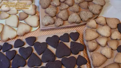 Печенье-ассорти «влюбленные сердца»: приготовление печенья. видео