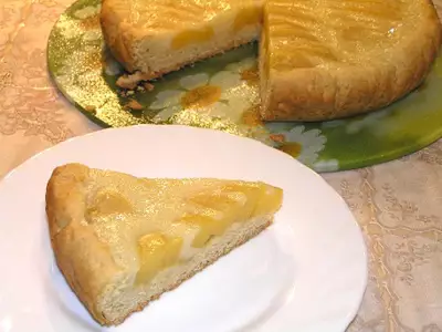 Пирог с манго