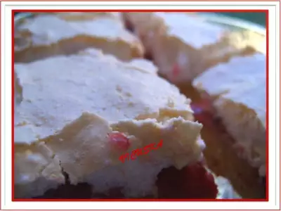 Пироженное из красной смородины-ribizlis süti