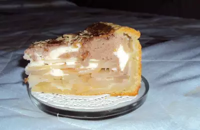 Яблочный пирог-суфле