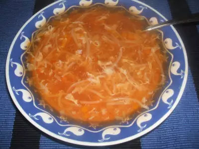 Китайский суп по- пекински.