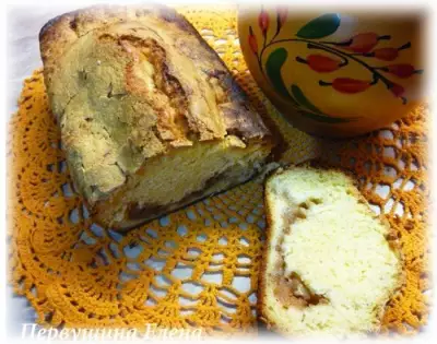 Яблочный пирог с корицей по-югославски