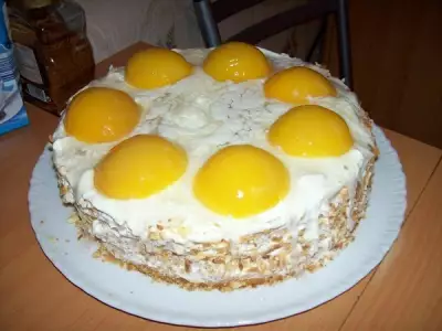 Торт "яичница"