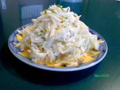 Салат из белокочанной капусты в китайском стиле