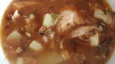 Суп рыбный bychki v tomate бамбармия кергуду шутка