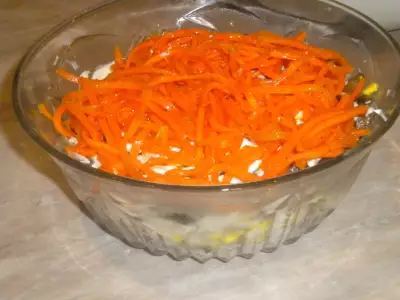 Салат "оранжевое приключение"