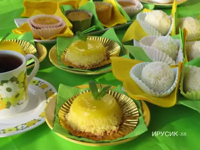 Бразильские  десерты " кокосовый рай"