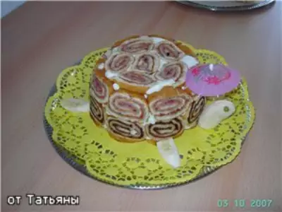Торт "черепаха тортила"