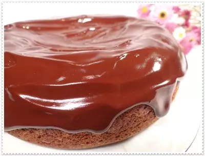 шоколадно-ореховый пирог с "нутеллой" в мультиварке