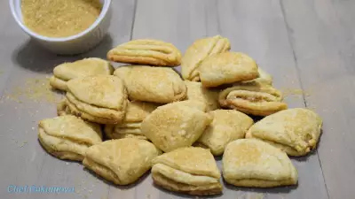 Творожное печенье с кардамоном (без яиц)