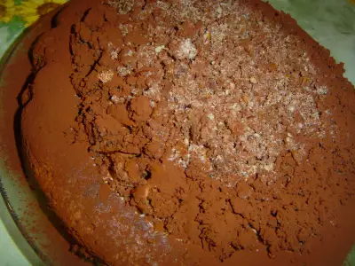 Торт фруктовый "норка крота"-maulwurfshügel