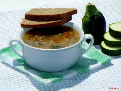 Лёгкий дачный суп