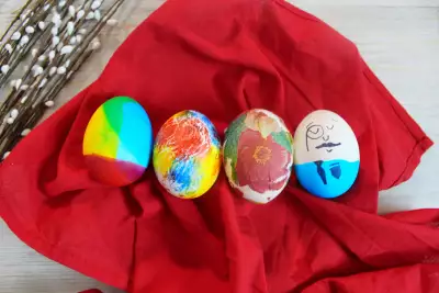 4 способа покраски яйца на пасху