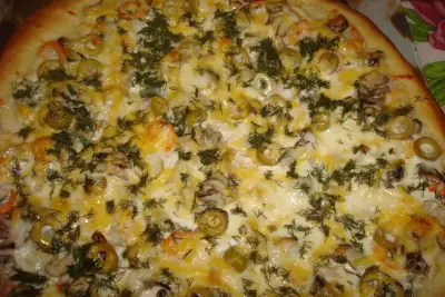 А-ля пицца "маринара"