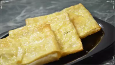 Ленивые хачапури с сыром и творогом или хачапури из лаваша