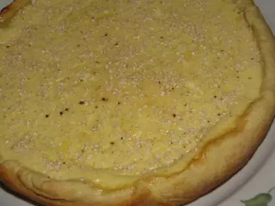 Пирог "сырно-горчичный"