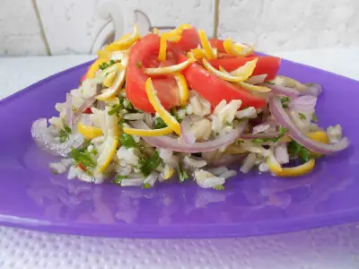 Тайский рисовый салат
