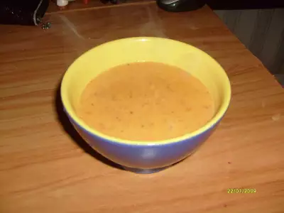 Горховый суп пюре