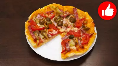 Вкусная домашняя пицца, секрет приготовления в мультиварке