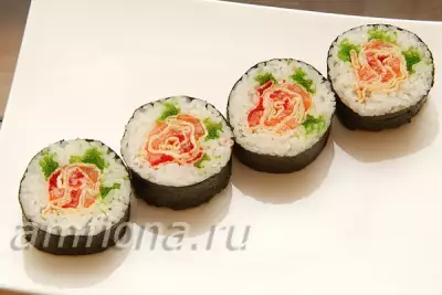 Кадзари суши роза