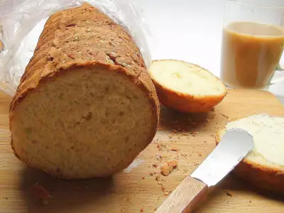 Спиральный хлеб. норвежский рецепт.