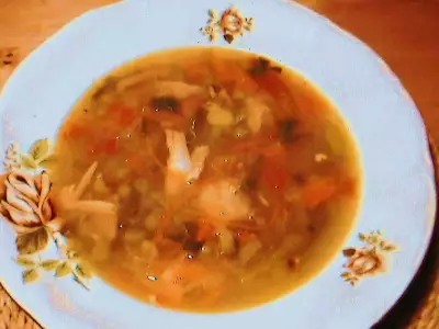 Суп с луком - пореем