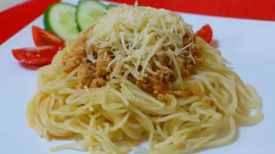 Спагетти болоньезе. очень просто, быстро и вкусно!