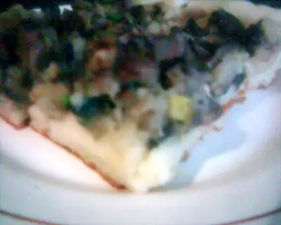 Нежнейший картофельный пирог с шампиньонами и маринованными груздями постный