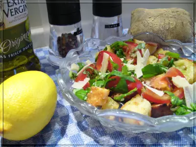 Панцанелла panzanella тосканский хлебный салат с помидорами