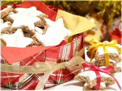 Австрийское рождественское печенье "коричные звeзды"