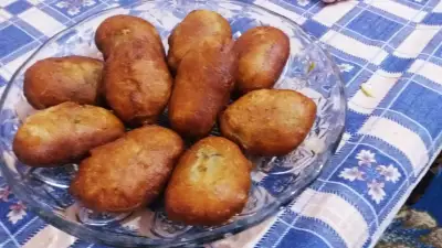 Жареные пирожки с картошкой