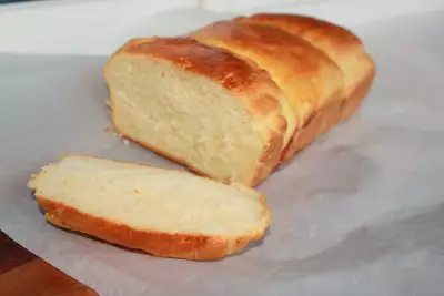 Домашний молочный хлеб (со стартером)