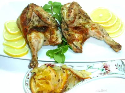 Цыплята с цитрусовым соусом, или цитрусовый соус к цыплятам или мясу