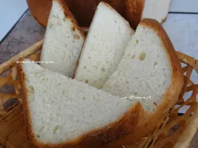Хлеб яично медовый хлебопечка