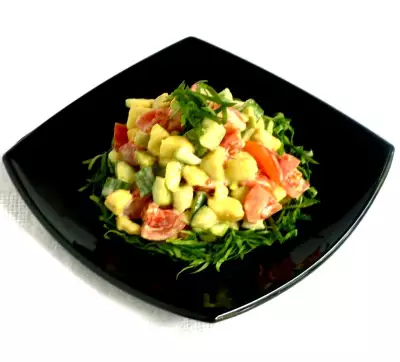 Японский салат "саке кунсей"