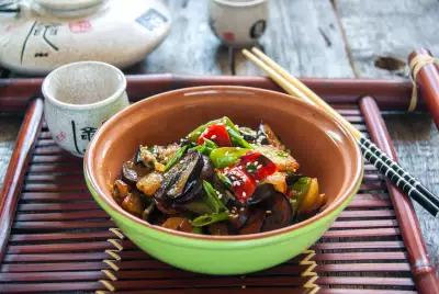 Три земных свежести (чи сан чи) или овощи по-китайски