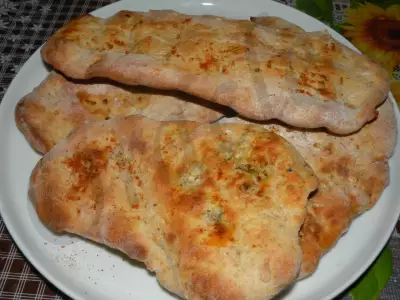 Индийские лепешки (хлеб) – nan bread ( с начинками)