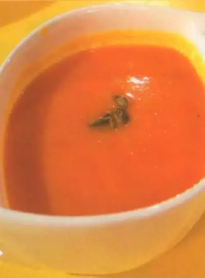 Сырно-тыквенный пикантный суп-пюре