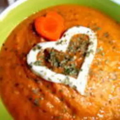 Морковный суп-пюре со специями