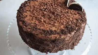 Шоколадно-сливочный крем для торта