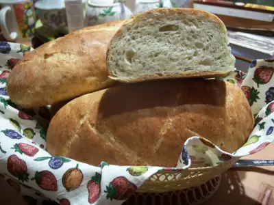 Хлеб творожный с укропом