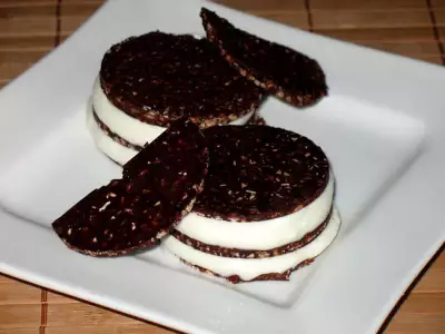 Крокант таллеры с муссом из рикотты croccante con mousse di ricotta