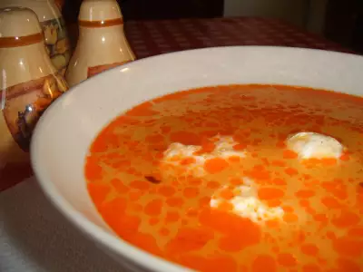Венгерский яичный суп tojásleves