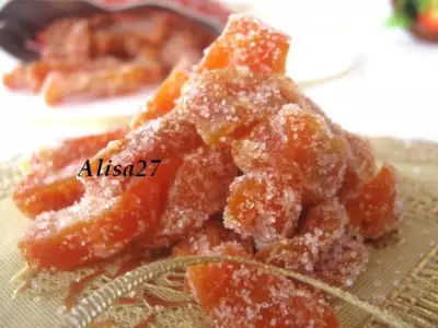Полезные цукаты из моркови с моркови с необычным ингредиентом к посту
