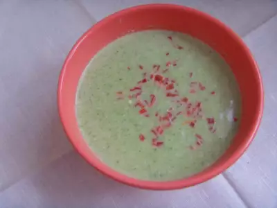 Острый суп-крем из брокколи-(вариант)