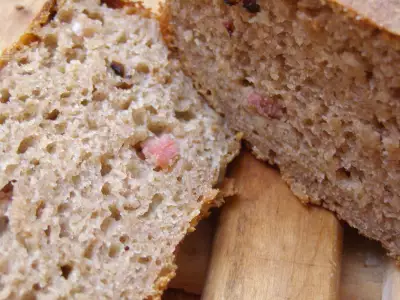 Ржаной хлеб на закваске с беконом