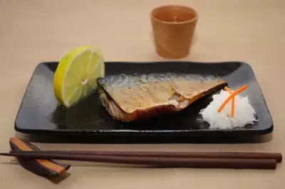 Скумбрия по японски запеченая в духовке и про сакэ