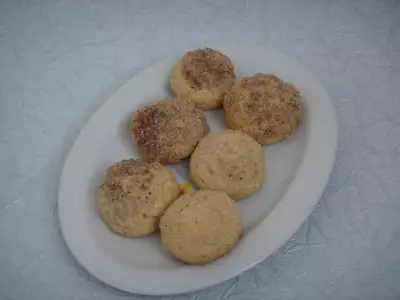 Печенье  с имбирем и орехами