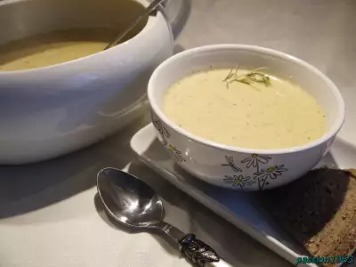 Прованский баклажановый суп-крем