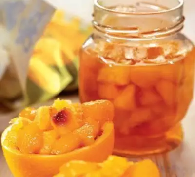 Варенье персиковое с апельсинами